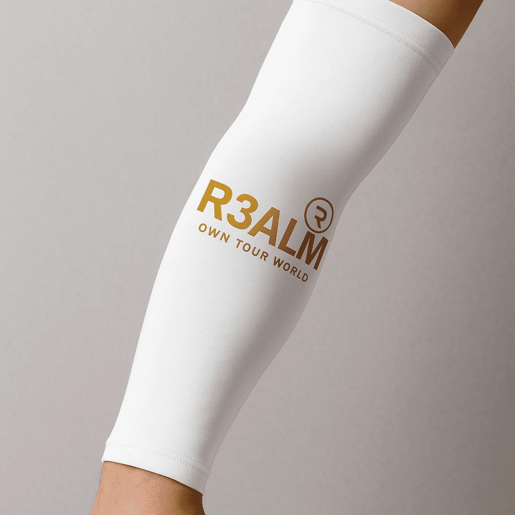 R3ALM Performance Compression Arm Sleeve | Own Your World | hellorrealm.com - Image 2