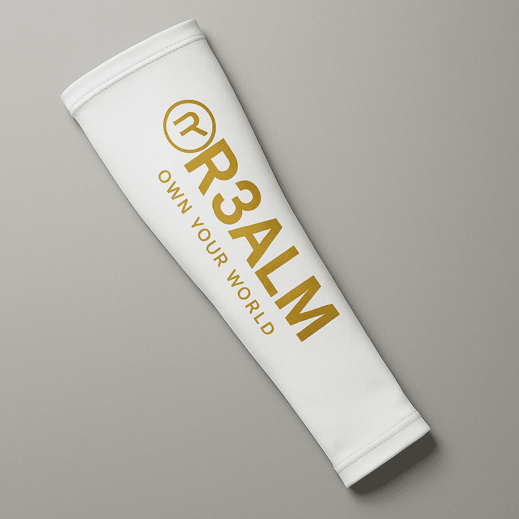 R3ALM Performance Compression Arm Sleeve | Own Your World | hellorrealm.com